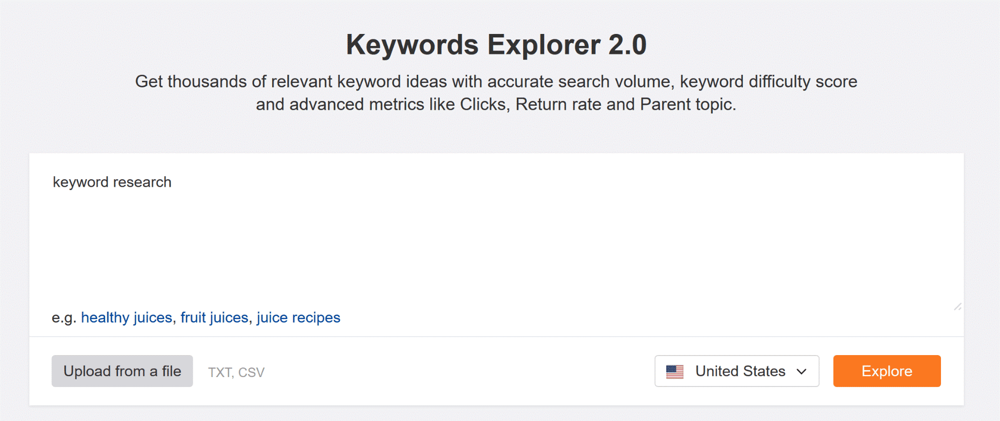 Ahrefs Keywords Explorer 01 Ahrefs Keywords Explorer 01