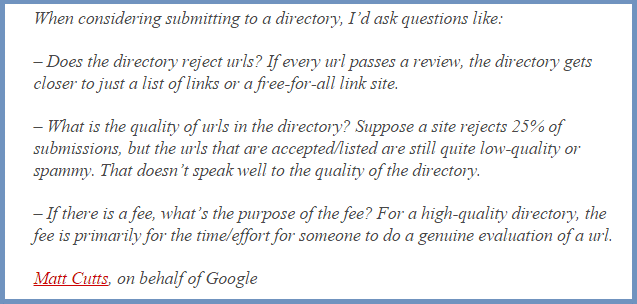 Matt-Cutts-Questions-about-Link-Directories Link-Directories