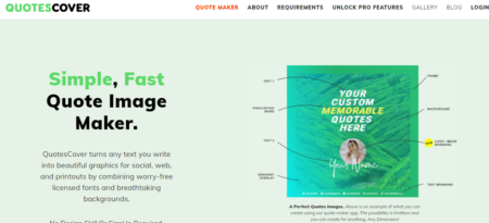 quotescover quotescover - to create visuals for social media