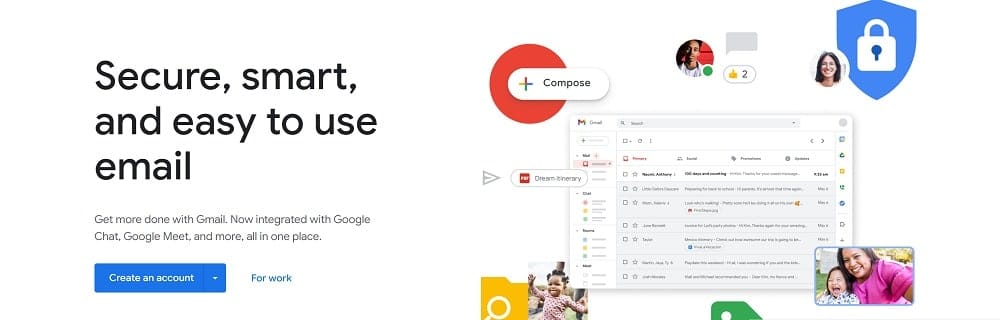gmail: Free Email Service Providers