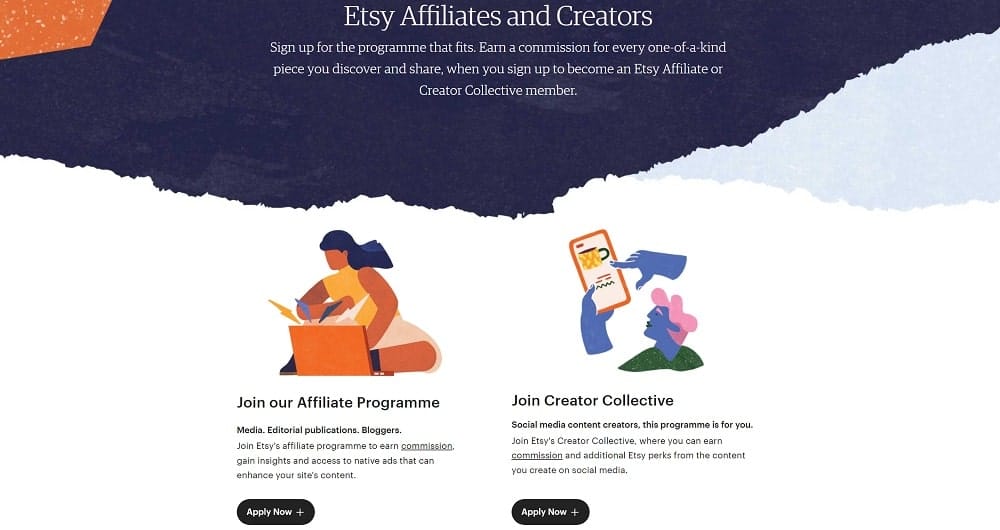 Etsy Affiliate Program