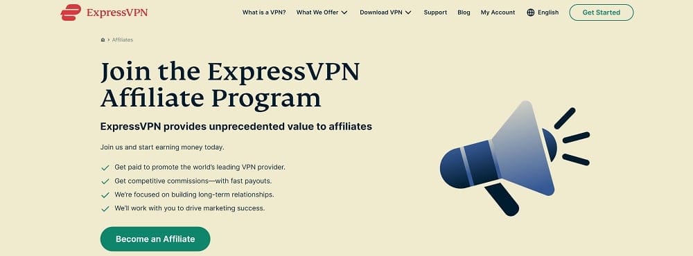 ExpressVPN Affiliate Program