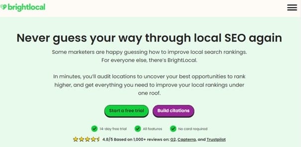 BrightLocal SEO