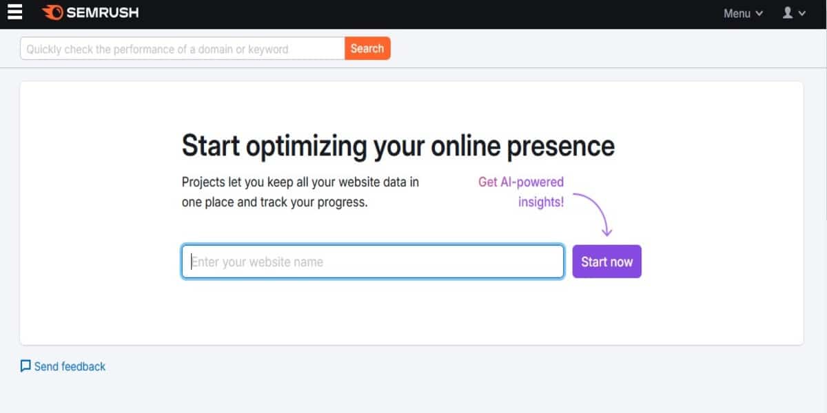 SEMrush Authority Score