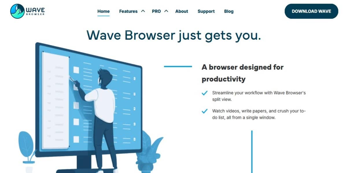 Wave browser