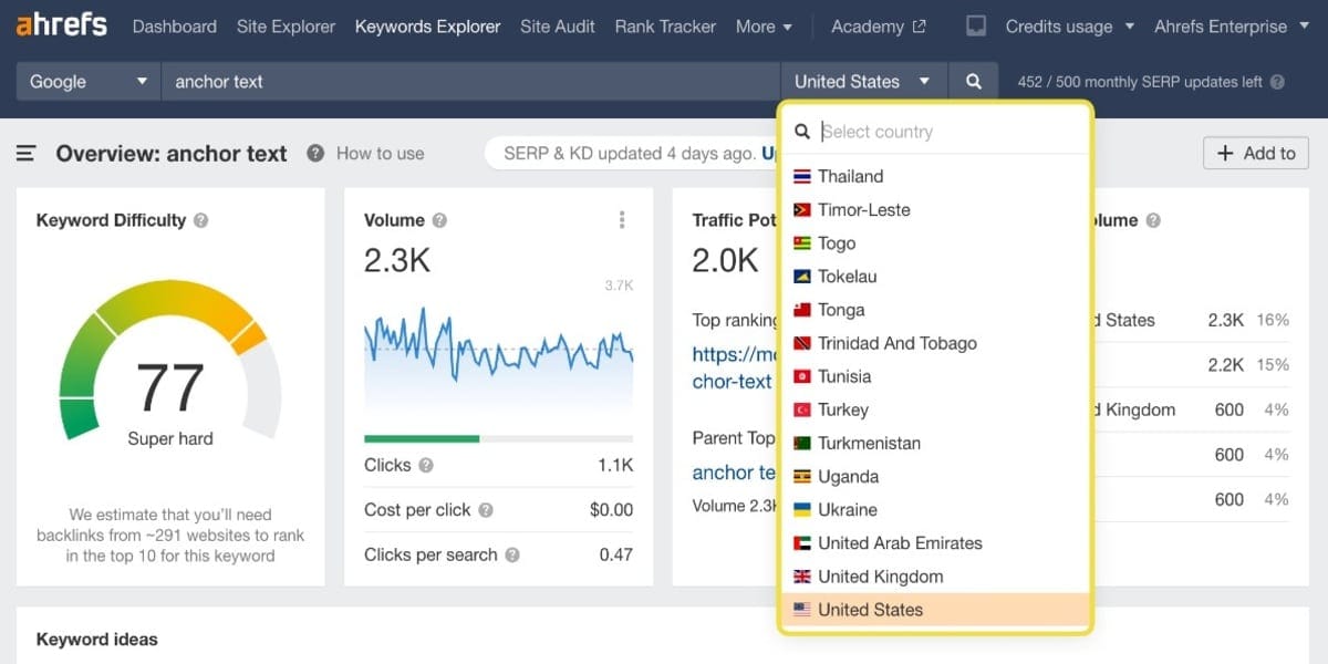 SERP checker