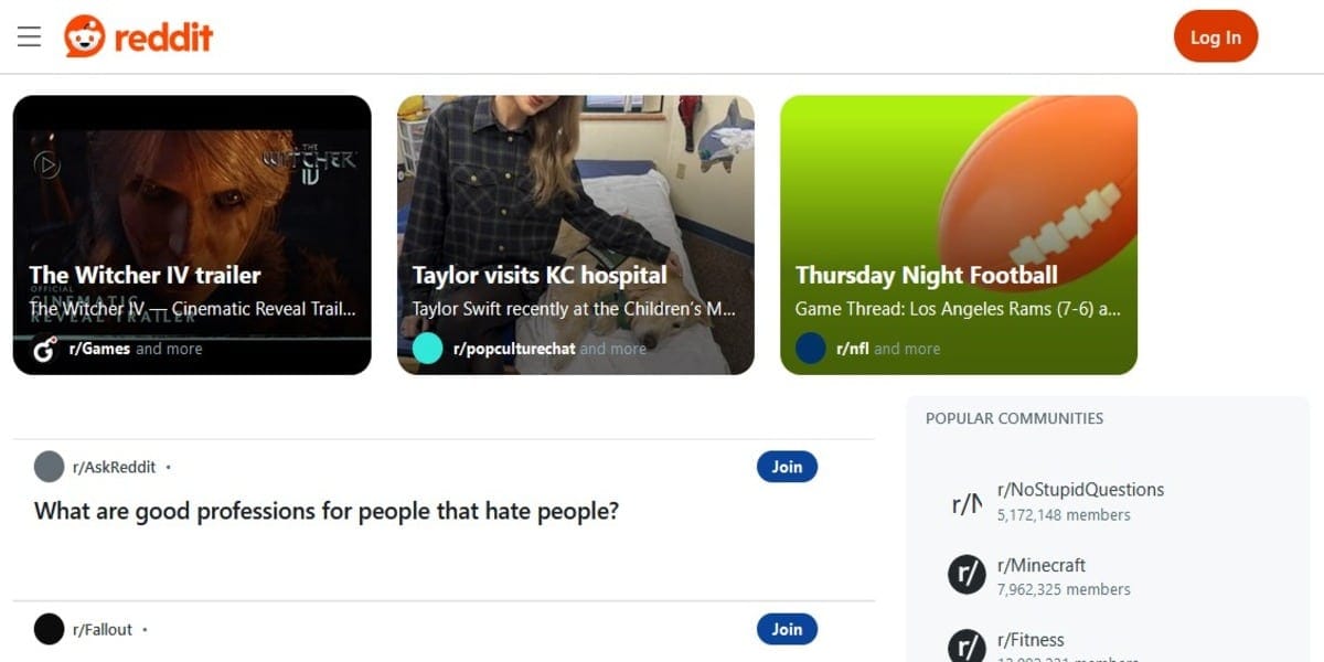 Bookmarking reddit