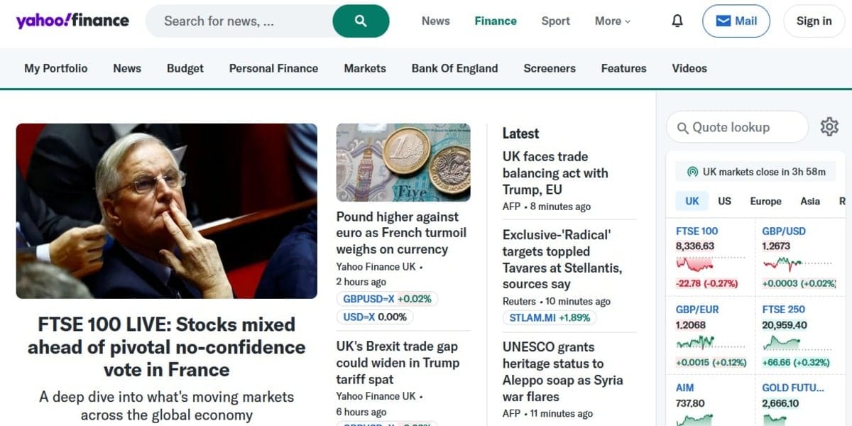 Yahoo UK