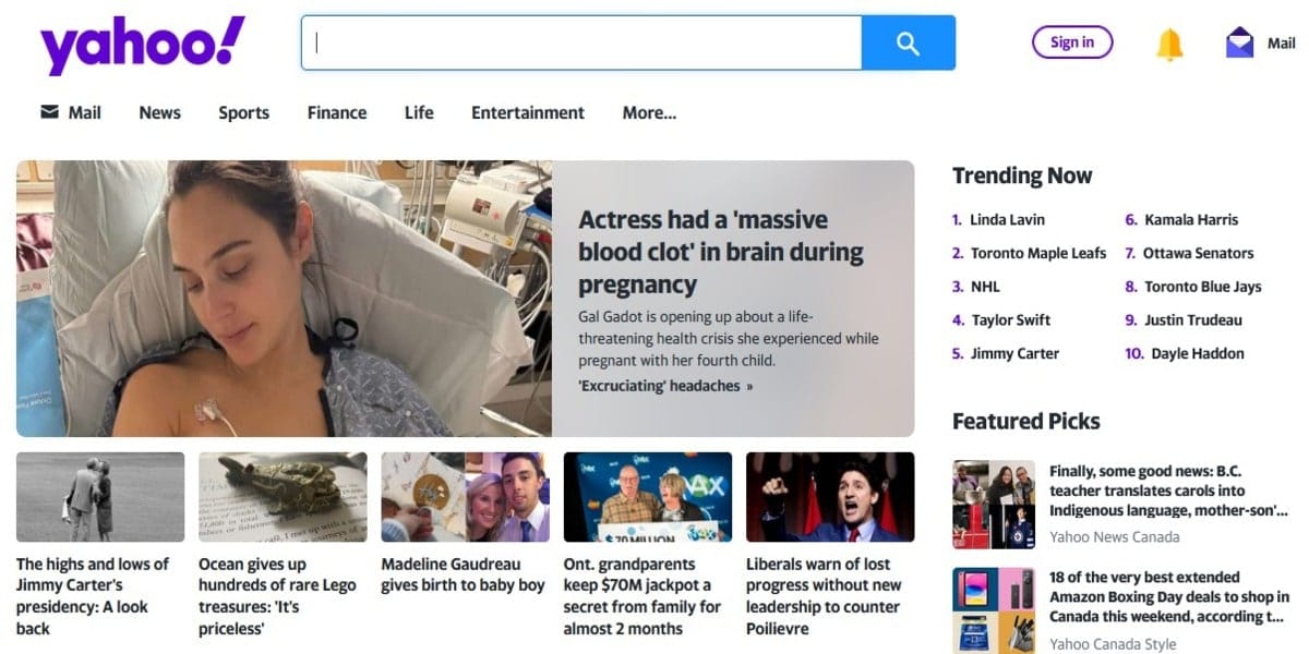 Yahoo Canada: Your Go-To Source for News, Finance, and Entertainment