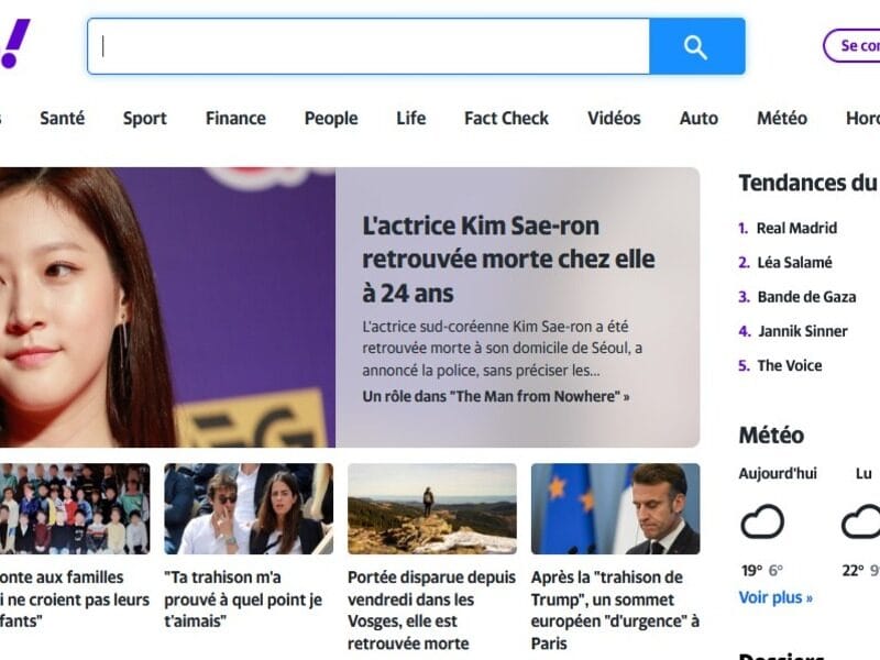 Yahoo France: A Comprehensive Overview of Services